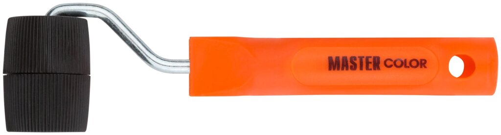 Ролик прижимной пластиковый "Бочка" для стыков обоев, ручка 6 мм, 45 мм от компании ТД МЕЛОЧевка (товары для дома от метизов до картриджей) - фото 1