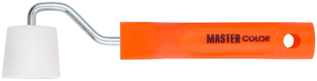 Ролик прижимной пластиковый "Конус" для стыков обоев и в углах, ручка 6 мм, 32 мм от компании ТД МЕЛОЧевка (товары для дома от метизов до картриджей) - фото 1