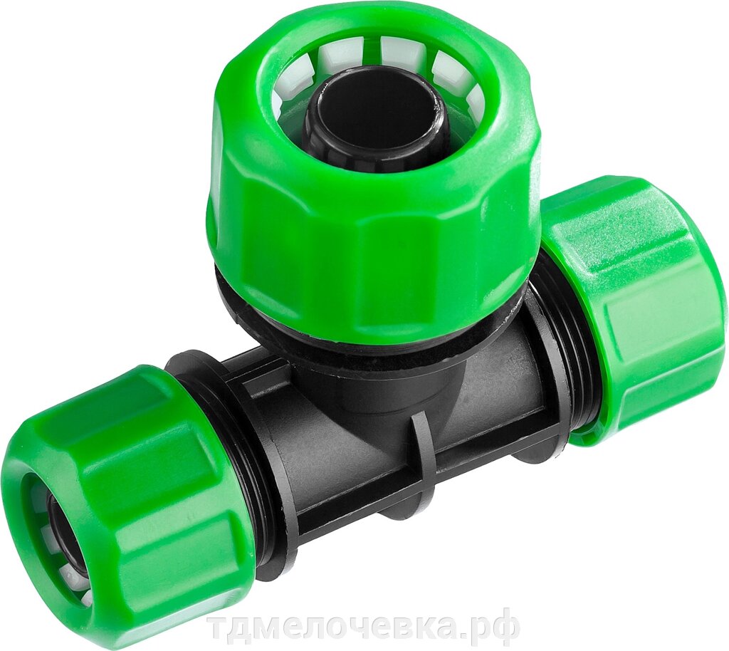 РОСТОК RW-X1, 1/2″ х 1/2″ х 3/4″, пластик ABS, цанговый тройник (426370) от компании ТД МЕЛОЧевка (товары для дома от метизов до картриджей) - фото 1