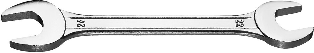 Рожковый гаечный ключ 22 x 24 мм, СИБИН от компании ТД МЕЛОЧевка (товары для дома от метизов до картриджей) - фото 1