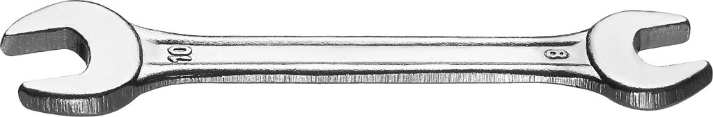 Рожковый гаечный ключ 8 x 10 мм, СИБИН от компании ТД МЕЛОЧевка (товары для дома от метизов до картриджей) - фото 1