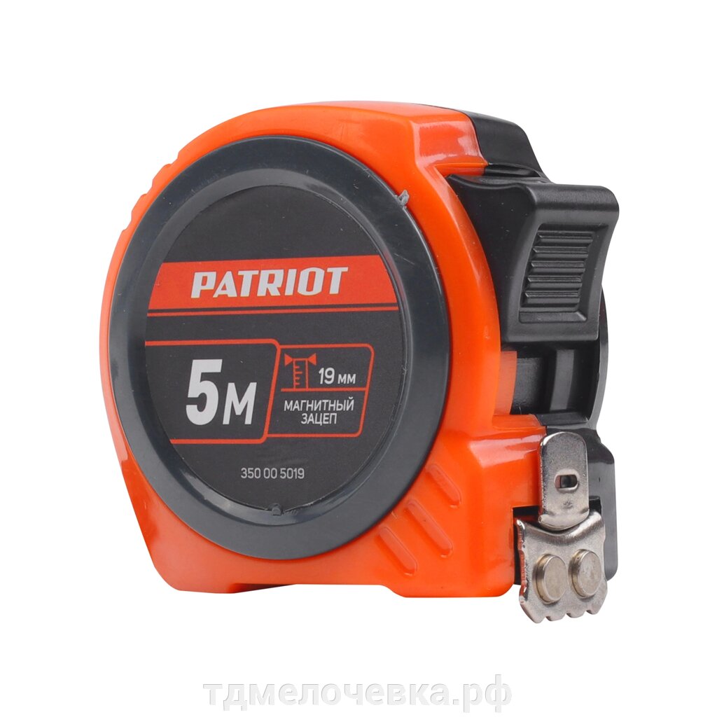 Рулетка PATRIOT MTP 5 19 от компании ТД МЕЛОЧевка (товары для дома от метизов до картриджей) - фото 1