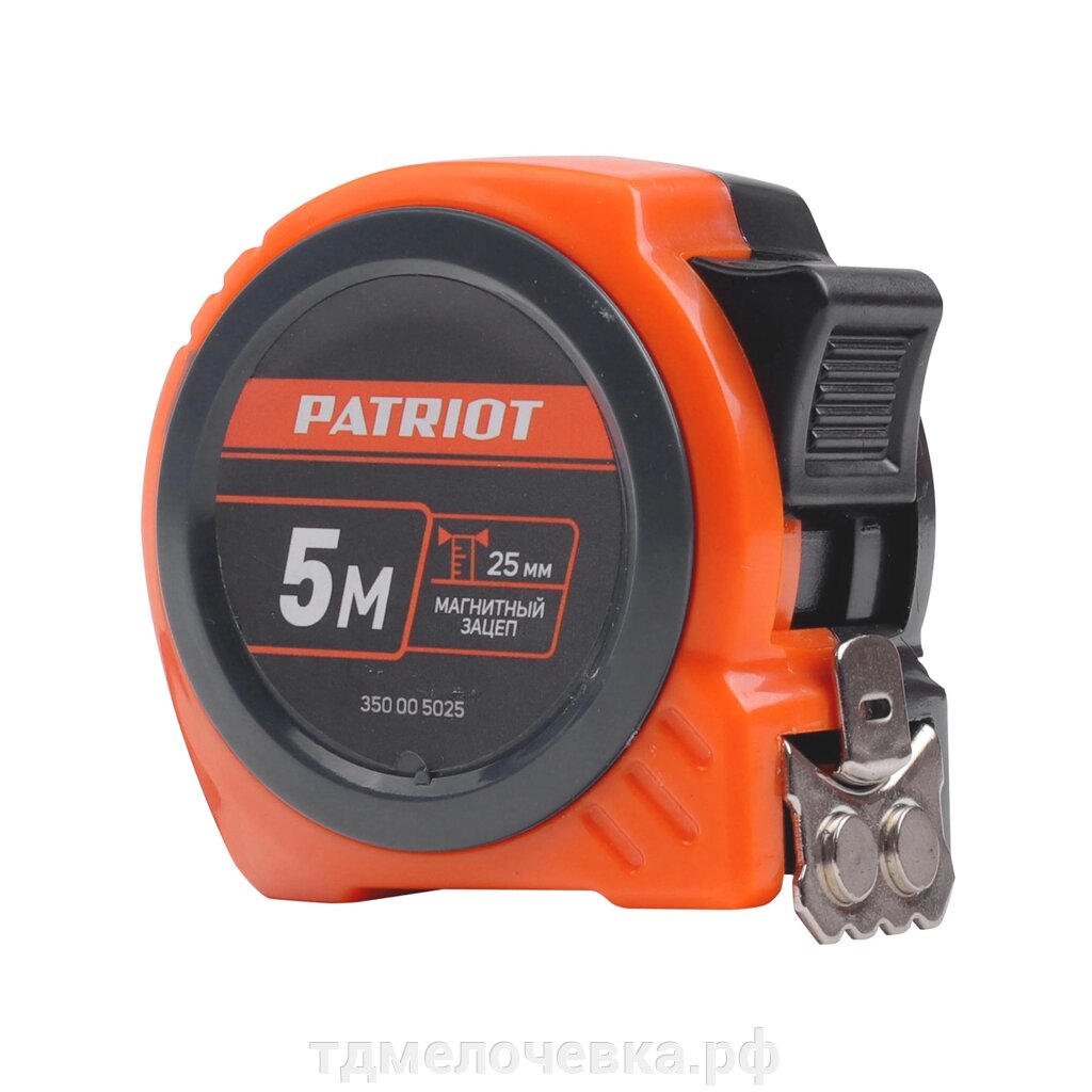 Рулетка PATRIOT MTP 5 25 от компании ТД МЕЛОЧевка (товары для дома от метизов до картриджей) - фото 1