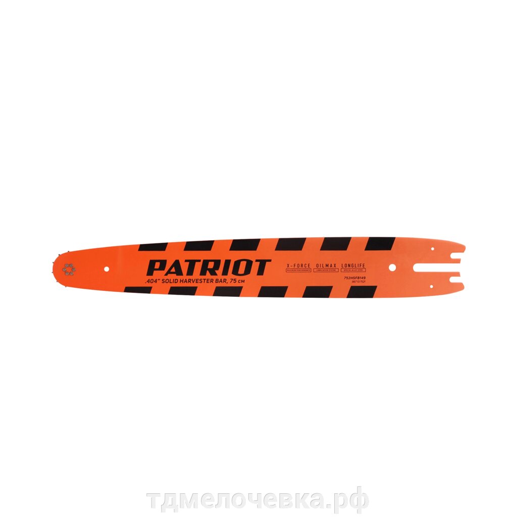 Шина PATRIOT 752HSFB149 для харвестера (75 см, 404, 2 мм) от компании ТД МЕЛОЧевка (товары для дома от метизов до картриджей) - фото 1