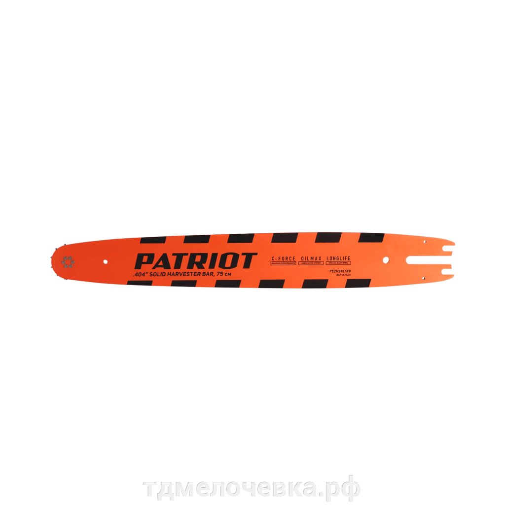 Шина PATRIOT 752HSFL149 для харвестера (75 см, 404, 2 мм) от компании ТД МЕЛОЧевка (товары для дома от метизов до картриджей) - фото 1