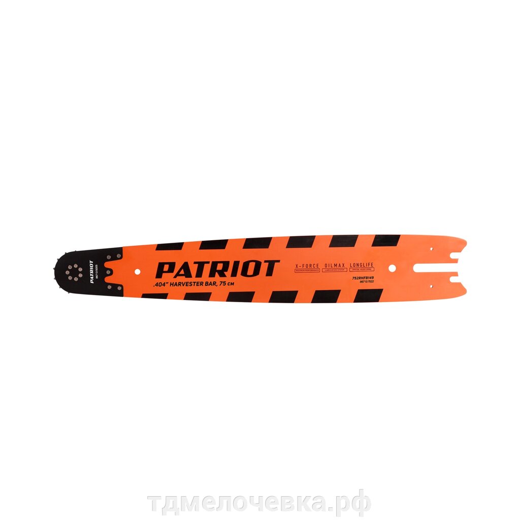 Шина PATRIOT 752RHFB149 для харвестера (75 см, 404, 2 мм) от компании ТД МЕЛОЧевка (товары для дома от метизов до картриджей) - фото 1