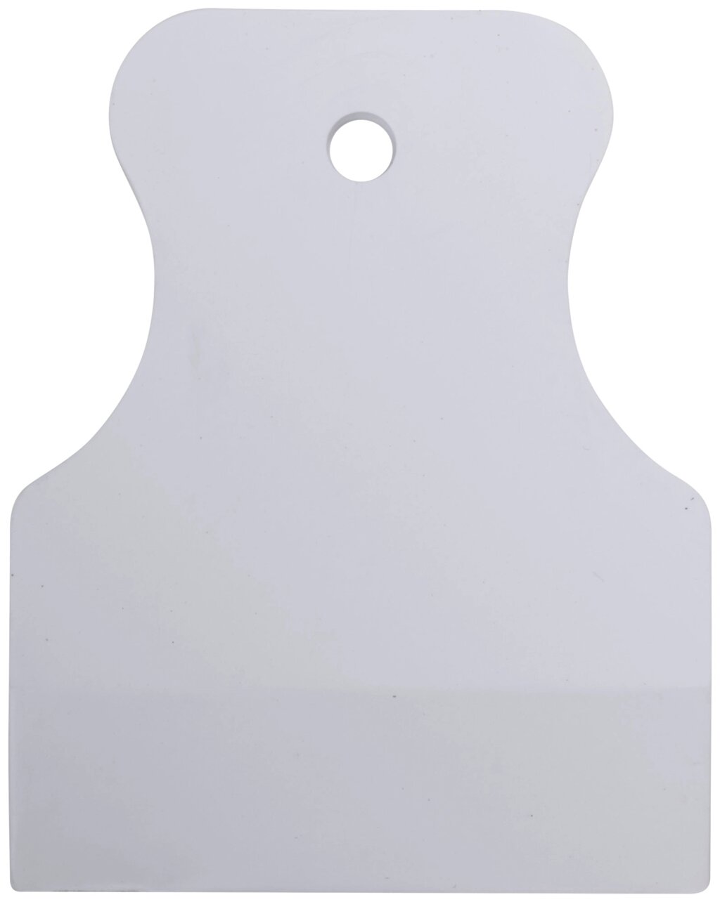 Шпатель резиновый белый 80 мм от компании ТД МЕЛОЧевка (товары для дома от метизов до картриджей) - фото 1