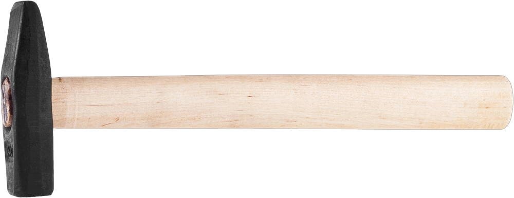 СИБИН 400 г молоток слесарный с деревянной рукояткой от компании ТД МЕЛОЧевка (товары для дома от метизов до картриджей) - фото 1