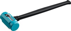 СИБИН 8 кг, 720 мм, цельностальная кувалда с удлинённой обрезиненной рукояткой (20132-8)