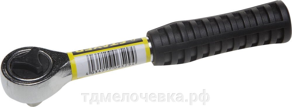 STAYER 1/4″ ,45 зубцов, трещотка для торцовых головок (2778-1/4) от компании ТД МЕЛОЧевка (товары для дома от метизов до картриджей) - фото 1