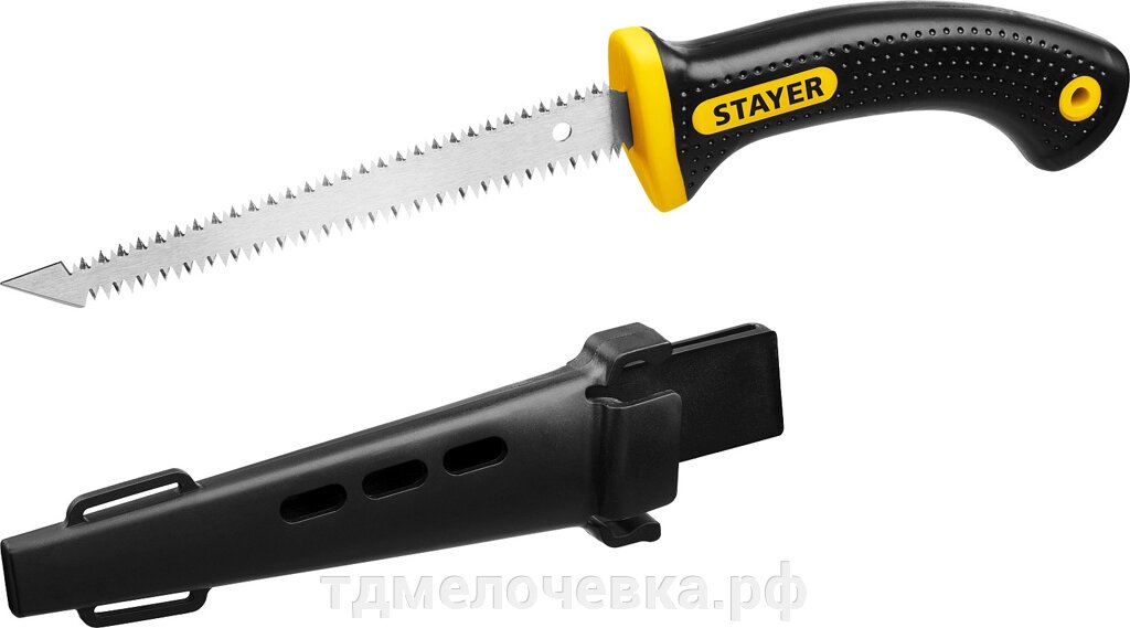 STAYER 150 мм, выкружная мини-ножовка по гипсокартону, Professional (2-15170) от компании ТД МЕЛОЧевка (товары для дома от метизов до картриджей) - фото 1