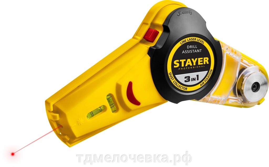 STAYER 7 м, лазерный уровень, Professional (34987) от компании ТД МЕЛОЧевка (товары для дома от метизов до картриджей) - фото 1