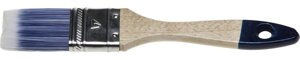 STAYER AQUA, 38 мм, 1,5″искусственная щетина, деревянная ручка, для воднодисперсионных и акриловых ЛКМ, плоская кисть