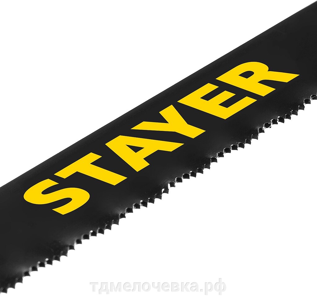 STAYER Bimetal-24, 24 TPI, 300 мм, 1 шт, биметаллическое полотно по металлу, Professional (15932-24) от компании ТД МЕЛОЧевка (товары для дома от метизов до картриджей) - фото 1