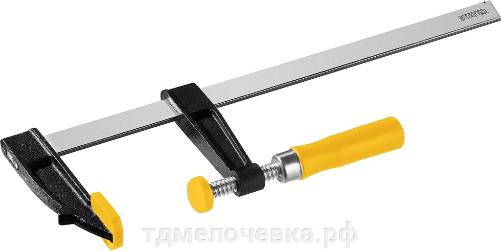 STAYER CF-200/50, 50 х 200 мм, струбцина F (3210-050-200) от компании ТД МЕЛОЧевка (товары для дома от метизов до картриджей) - фото 1