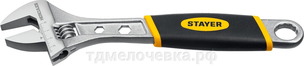 STAYER Chromax, 300/35 мм, разводной ключ, Professional (27262-30) от компании ТД МЕЛОЧевка (товары для дома от метизов до картриджей) - фото 1