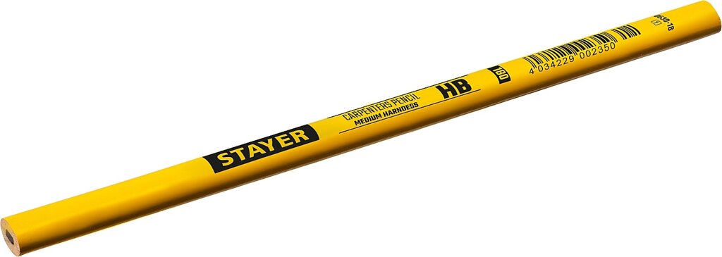 STAYER HB, 180 мм, строительный карандаш плотника (0630-18) от компании ТД МЕЛОЧевка (товары для дома от метизов до картриджей) - фото 1