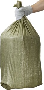 STAYER HEAVY DUTY, 105 х 55 см, 80 л (40 кг), 10 шт, зеленые, плетеные, хозяйственные, строительные мусорные мешки