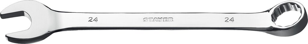 STAYER HERCULES, 24 мм, комбинированный гаечный ключ, Professional (27081-24) от компании ТД МЕЛОЧевка (товары для дома от метизов до картриджей) - фото 1