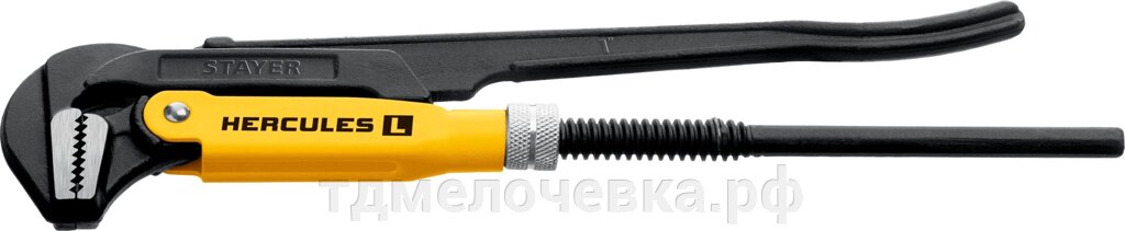 STAYER Hercules-L, №1, 1″, 330 мм, трубный ключ с прямыми губками (27331-1) от компании ТД МЕЛОЧевка (товары для дома от метизов до картриджей) - фото 1