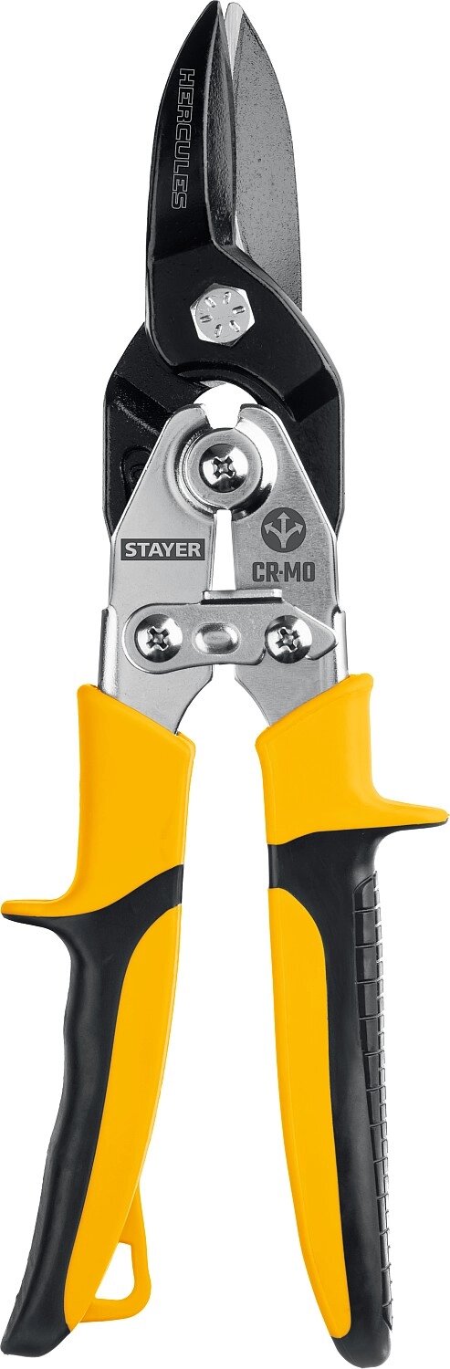 STAYER HERCULES Прямые ножницы по металлу, 250 мм от компании ТД МЕЛОЧевка (товары для дома от метизов до картриджей) - фото 1
