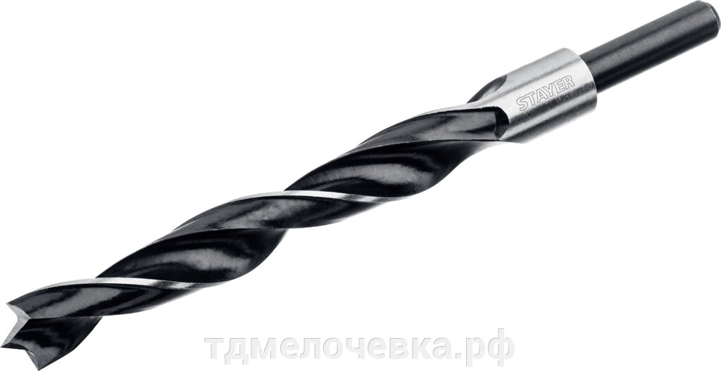 STAYER M-type, 13.0 x 150/95 мм, М-образная заточка, спиральное сверло по дереву (2942-150-13) от компании ТД МЕЛОЧевка (товары для дома от метизов до картриджей) - фото 1