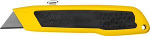 STAYER Master-A24, металлический универсальный нож с автостопом, трап. лезвия А24