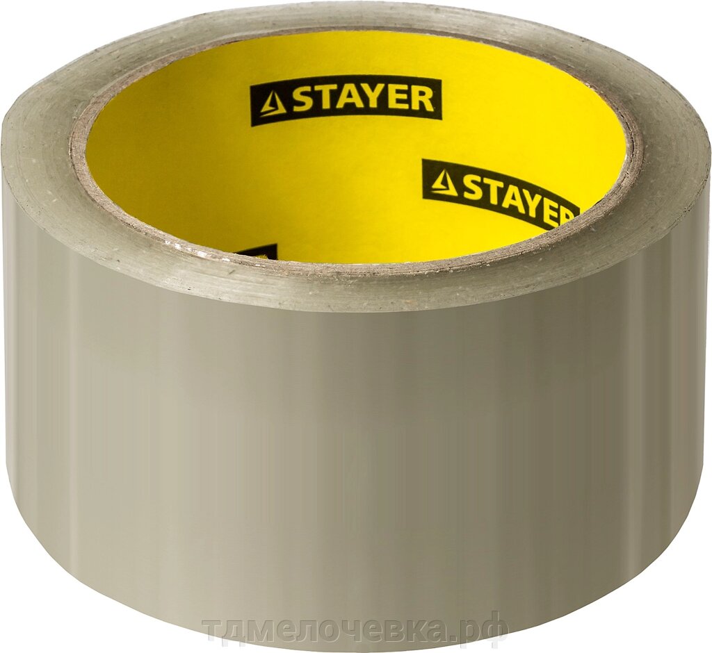 STAYER Max Tape, 48 мм, 60 м, 45 мкм, прозрачная, клейкая лента (1204-50) от компании ТД МЕЛОЧевка (товары для дома от метизов до картриджей) - фото 1