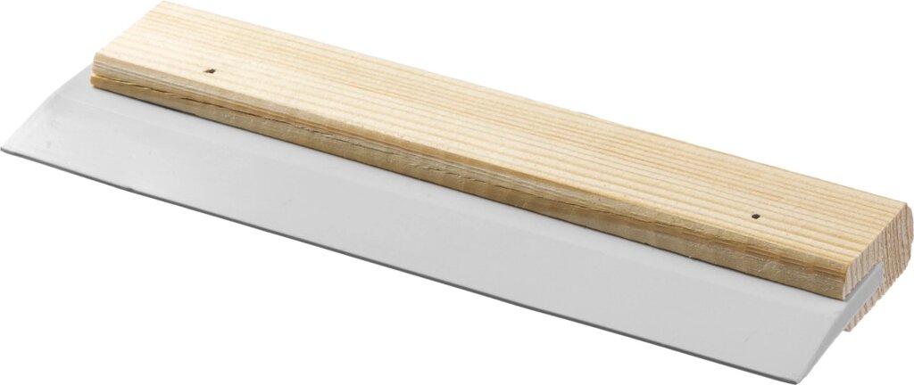 STAYER MAXFlat, 200 мм, эластичный деревянная ручка, белый, резиновый шпатель (1018-20) от компании ТД МЕЛОЧевка (товары для дома от метизов до картриджей) - фото 1