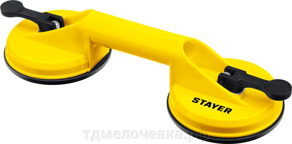 STAYER MAXLift, 80 кг, двойной пластмассовый стеклодомкрат (33718-2) от компании ТД МЕЛОЧевка (товары для дома от метизов до картриджей) - фото 1