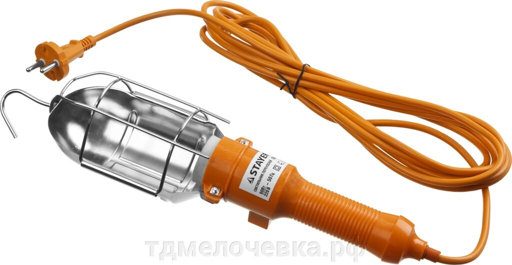 STAYER MAXLight, 60 Вт, переносной светильник (56061) от компании ТД МЕЛОЧевка (товары для дома от метизов до картриджей) - фото 1