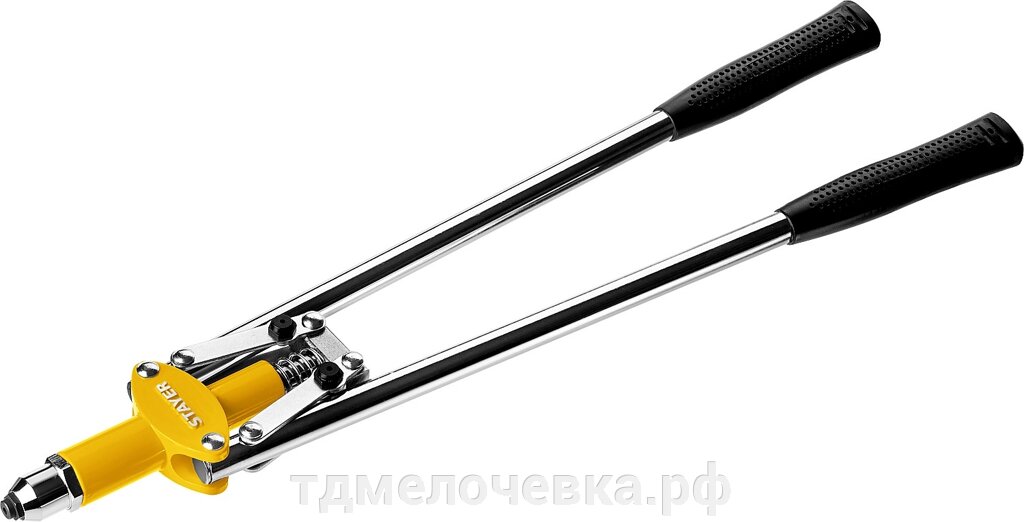 STAYER MX-48, 3.2 - 4.8 мм, 530 мм, двуручный заклепочник (3114) от компании ТД МЕЛОЧевка (товары для дома от метизов до картриджей) - фото 1