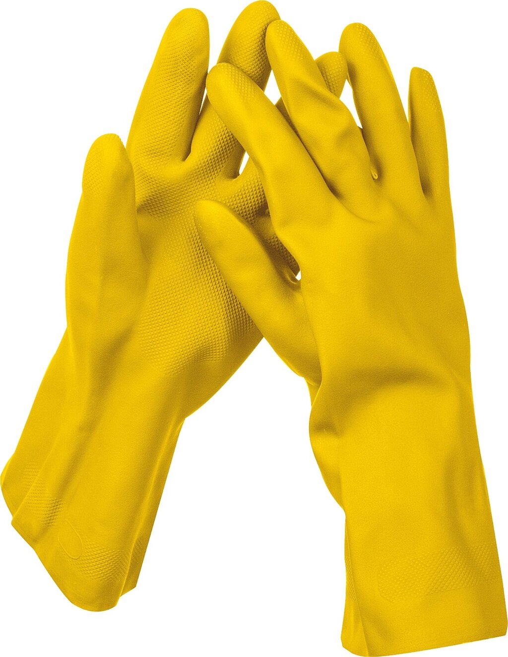 STAYER OPTIMA перчатки латексные хозяйственно-бытовые, размер M от компании ТД МЕЛОЧевка (товары для дома от метизов до картриджей) - фото 1