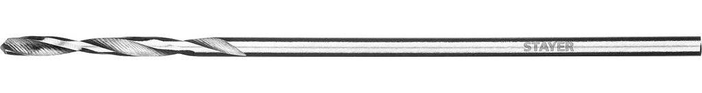 STAYER PROFI 1.0х34мм, Сверло по металлу HSS-R, быстрорежущая сталь М2(S6-5-2) от компании ТД МЕЛОЧевка (товары для дома от метизов до картриджей) - фото 1