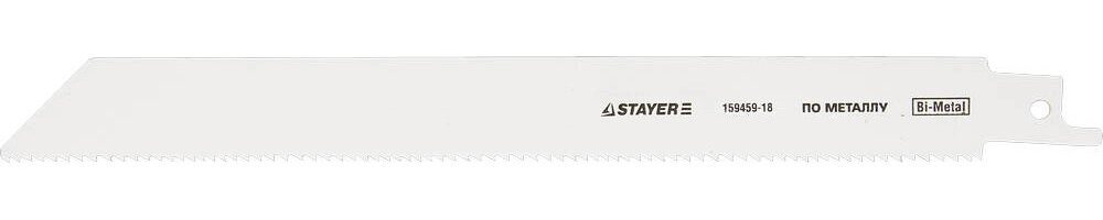 STAYER S1122EF, L-180/225. Bi-Met, полотно для сабельной пилы (159459-18) от компании ТД МЕЛОЧевка (товары для дома от метизов до картриджей) - фото 1