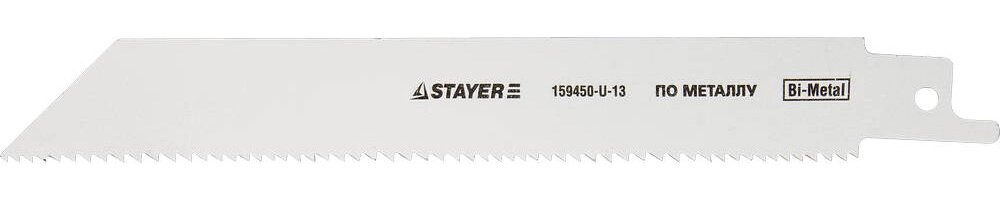 STAYER S922VF, L-130/150, Bi-Met, полотно для сабельной пилы (159450-U-13) от компании ТД МЕЛОЧевка (товары для дома от метизов до картриджей) - фото 1