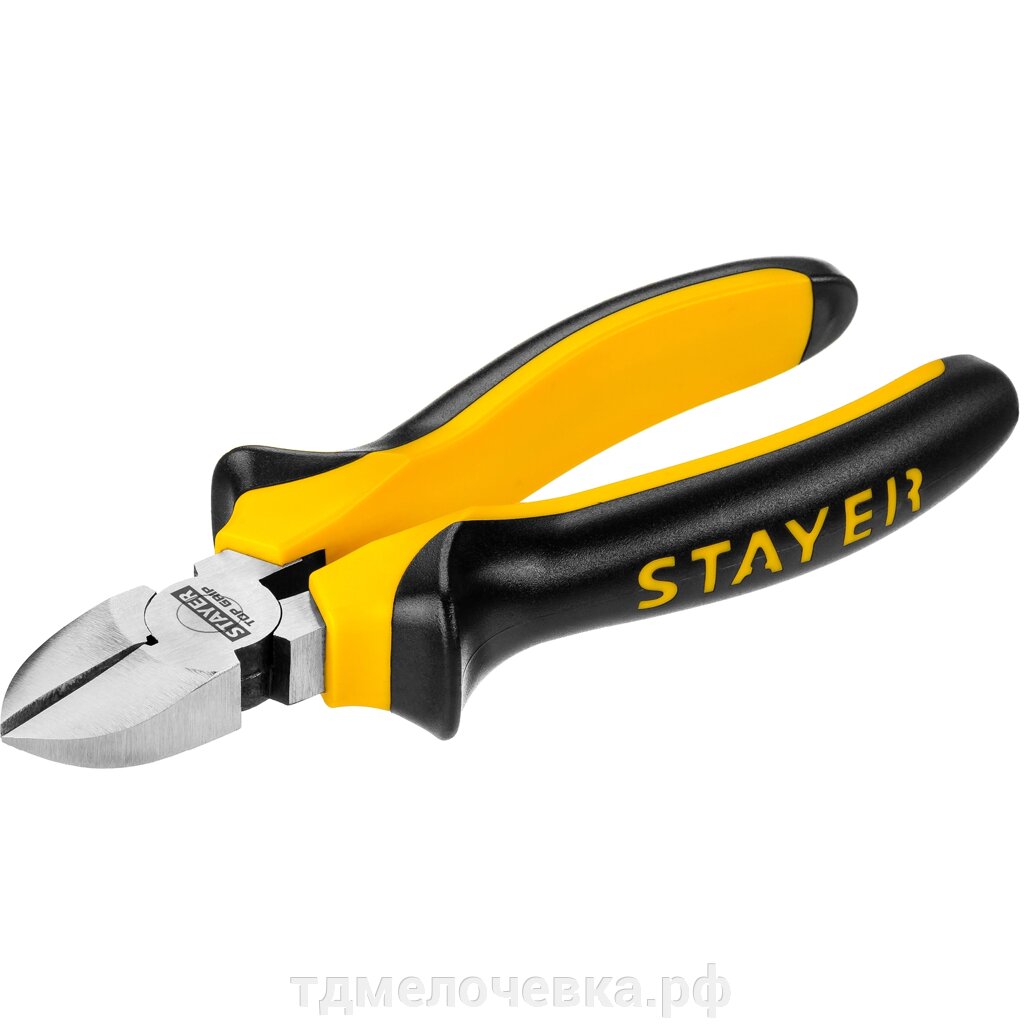 STAYER TOPGrip, 160 мм, бокорезы (2205-5-16) от компании ТД МЕЛОЧевка (товары для дома от метизов до картриджей) - фото 1