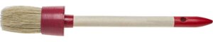 STAYER UNIVERSAL, 55 мм, пластмассовый корпус, светлая натуральная щетина, деревянная ручка, все виды ЛКМ, круглая