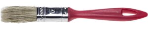 STAYER UNIVERSAL-EURO, 25 мм, 1″светлая натуральная щетина, пластмассовая ручка, все виды ЛКМ, плоская кисть (0108-25)