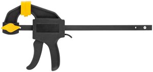 Струбцина нейлоновая пистолетная 100х185х30 мм