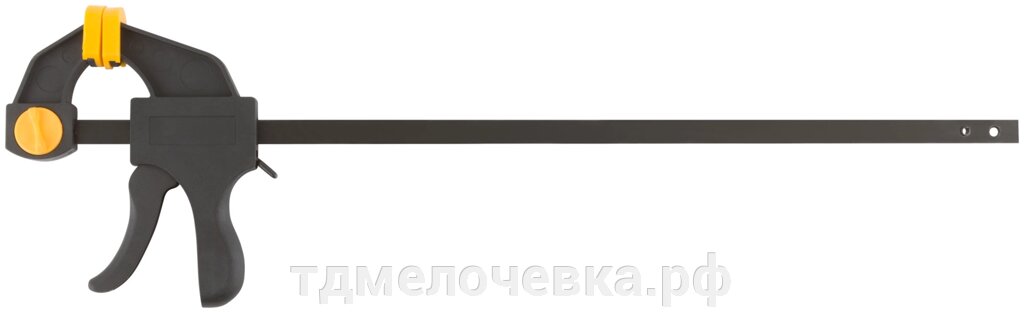 Струбцина нейлоновая пистолетная 450х645х70 мм от компании ТД МЕЛОЧевка (товары для дома от метизов до картриджей) - фото 1