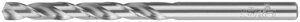 Сверла по металлу HSS шлифованные, угол заточки 135°6,0 x 93 мм (5 шт.)