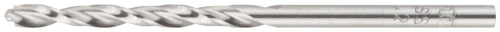 Сверло по металлу HSS полированное, центровочный наконечник, цилиндрический хвостовик, блистер, 3,2 x 65 мм (1 шт.) от компании ТД МЕЛОЧевка (товары для дома от метизов до картриджей) - фото 1