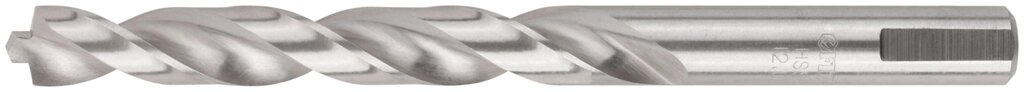 Сверло по металлу HSS полированное, центровочный наконечник, Р6М5, блистер 12,0х151 мм ( 1 шт.) от компании ТД МЕЛОЧевка (товары для дома от метизов до картриджей) - фото 1