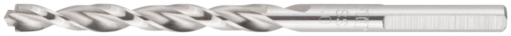 Сверло по металлу HSS полированное, центровочный наконечник, трехгранный хвостовик, блистер, 5,0 x 86 мм (1 шт.) от компании ТД МЕЛОЧевка (товары для дома от метизов до картриджей) - фото 1