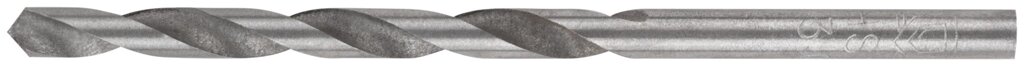 Сверло по металлу HSS в блистере, угол заточки 118°, 3,0 x 61 мм (1 шт.) от компании ТД МЕЛОЧевка (товары для дома от метизов до картриджей) - фото 1