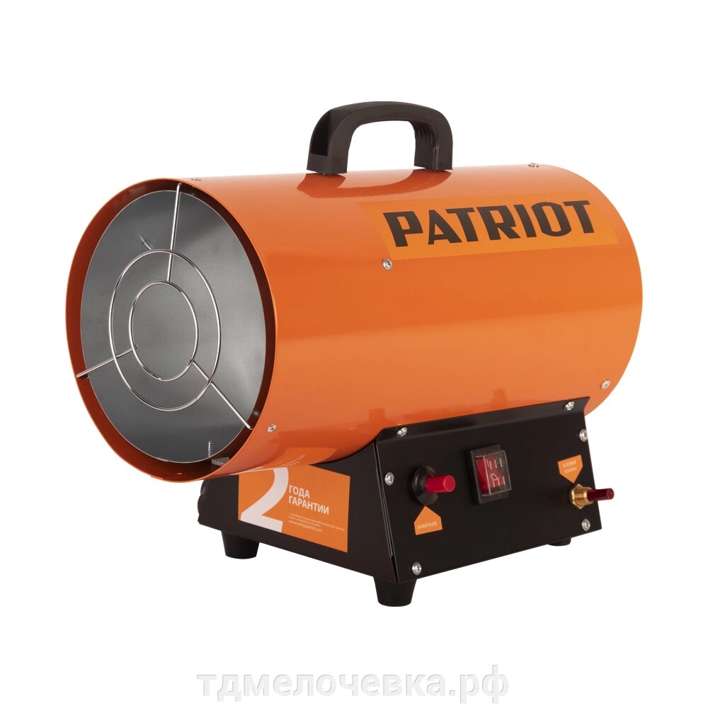 Тепловая пушка газовая PATRIOT GS 12 от компании ТД МЕЛОЧевка (товары для дома от метизов до картриджей) - фото 1