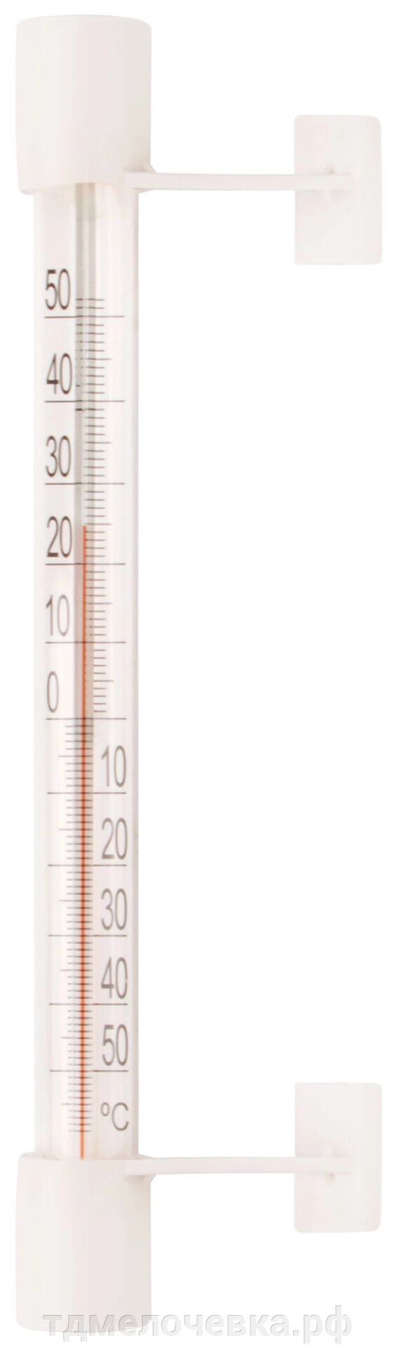 Термометр наружный "липучка" от компании ТД МЕЛОЧевка (товары для дома от метизов до картриджей) - фото 1