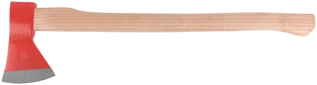 Топор кованая усиленная сталь, деревянная длинная ручка 1250 гр. от компании ТД МЕЛОЧевка (товары для дома от метизов до картриджей) - фото 1