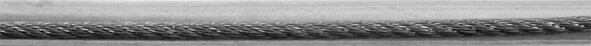 Трос стальной (DIN 3055) в оплетке ПВХ 3/4мм  (1 м) ПРОМ от компании ТД МЕЛОЧевка (товары для дома от метизов до картриджей) - фото 1